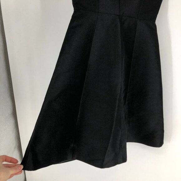 NWT Kate Spade black Zip Up fit & flare dress  size 0 - Picture 11 of 16